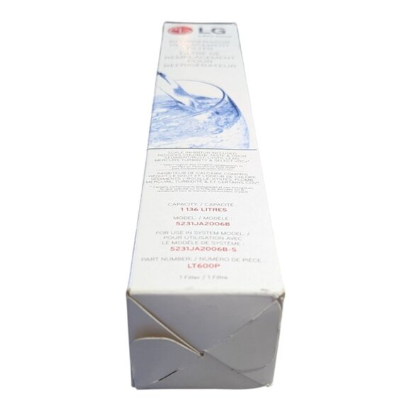 LG LT600P 6 Month 300 Gallon Capacity Replacement Refrigerator Water Filter New - Picture 6 of 6